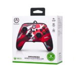 Power A - Wired Controller Enhanced - Camo Red Xbox Series X
